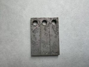 高温高压试样去膜后